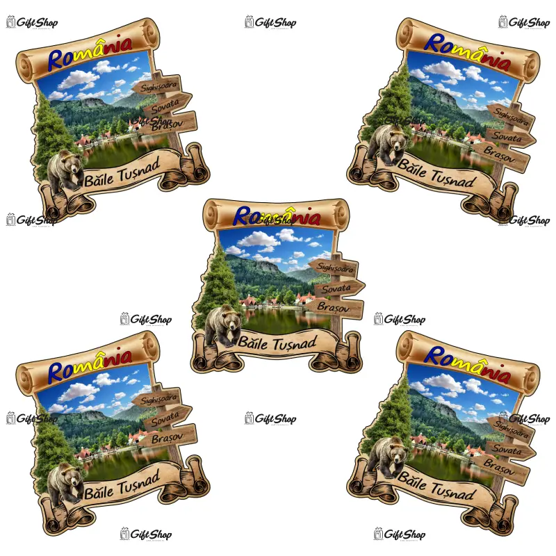 Baile tusnad, romania, magnet papirus, model mgs 215